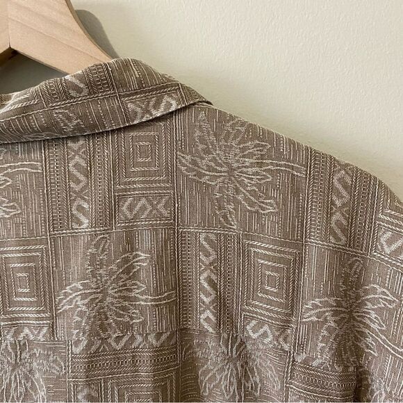 Seven Palm Silk Hawaiian button down - Picture 6 of 11